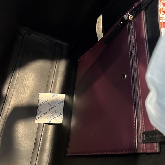 Kate Spade New York Ballerina Large Hallie Leather Tote, NWT - Picture 8 of 12